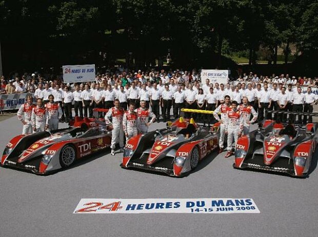 Titel-Bild zur News: Audi Le Mans 2008