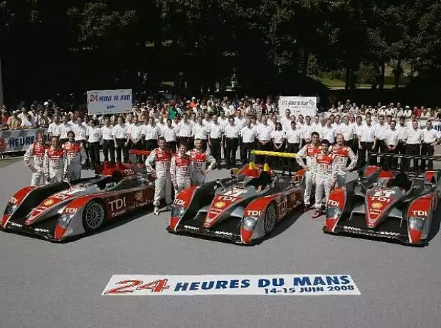 Audi Le Mans 2008 Titel-Bild zur News: Audi Le Mans 2008