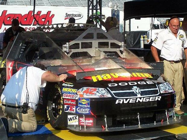 NASCAR Inspektion am CoT NASCAR Inspektion am CoT