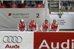 Alexandre Prémat Tom Kristensen Mike Rockenfeller Rinaldo Capello (Audi Sport) 