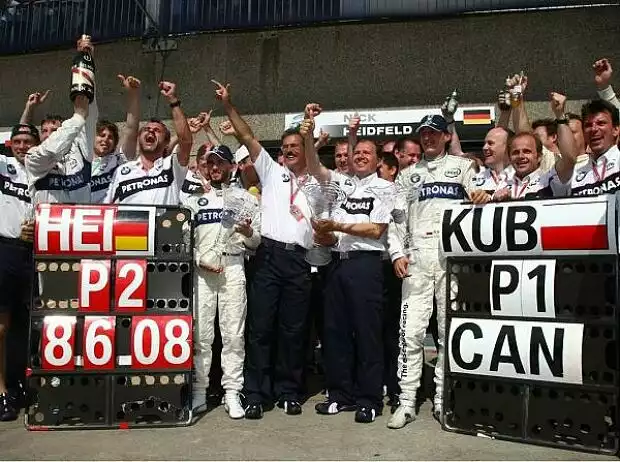 Nick Heidfeld Robert Kubica Titel-Bild zur News: Nick Heidfeld Robert Kubica