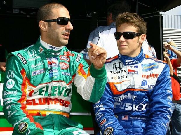 Tony Kanaan Marco Andretti