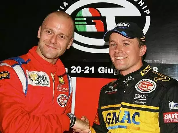 Gianmaria Bruni und Marcel Fässler Titel-Bild zur News: Gianmaria Bruni und Marcel Fässler
