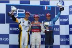 Lucas di Grassi (Campos), Giorgio Pantano (Racing Engineering) und Pastor Maldonado (Piquet) 