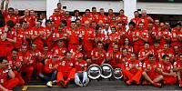 Bild zum Inhalt: Ferrari nach Doppelsieg erleichtert und überglücklich