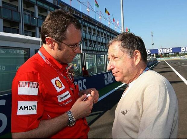 Stefano Domenicali und Jean Todt