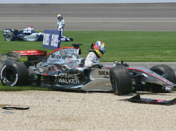 Juan Pablo Montoya und Mark Webber