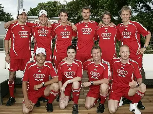 Audi-DTM-Piloten Titel-Bild zur News: Audi-DTM-Piloten
