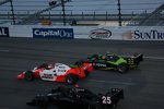 Helio Castroneves, Ernesto Viso und Marty Roth