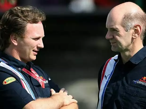 Titel-Bild zur News: Christian Horner, Adrian Newey