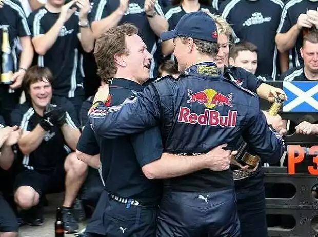 Christian Horner und David Coulthard Titel-Bild zur News: Christian Horner und David Coulthard