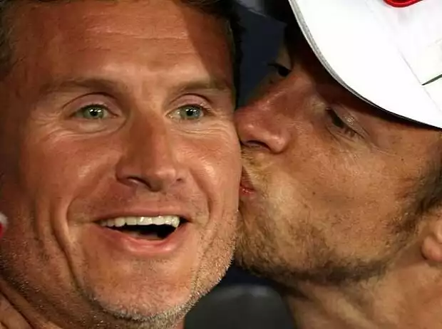 David Coulthard und Jenson Button Titel-Bild zur News: David Coulthard und Jenson Button