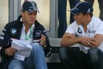 Marko Asmer und Christian Klien (BMW Sauber F1 Team) 