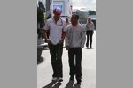 Adrian Sutil und Lewis Hamilton