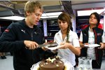 Sebastian Vettel (Toro Rosso) feiert seinen 21. Geburtstag