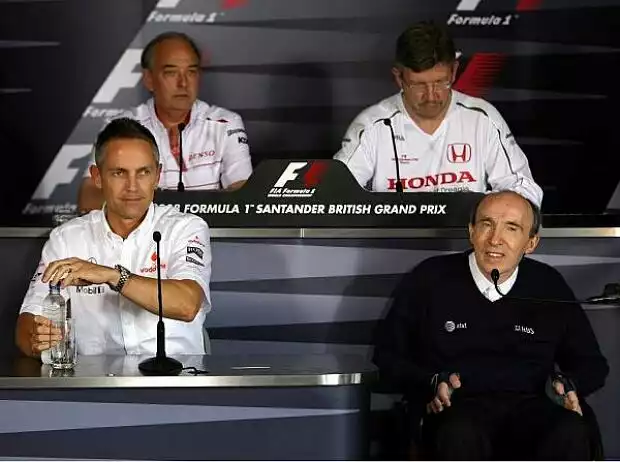 Titel-Bild zur News: FIA-Pressekonferenz in Silverstone