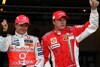 Bild zum Inhalt: Räikkönen ist auch mit Platz drei zufrieden