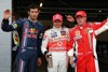 Bild zum Inhalt: Jubel bei Red Bull Racing über Webbers zweiten Platz