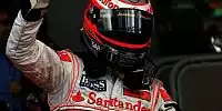 Bild zum Inhalt: Kovalainen sichert sich die erste Pole - Hamilton patzt