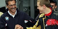 Mario Theissen gratuliert Sebastian Vettel