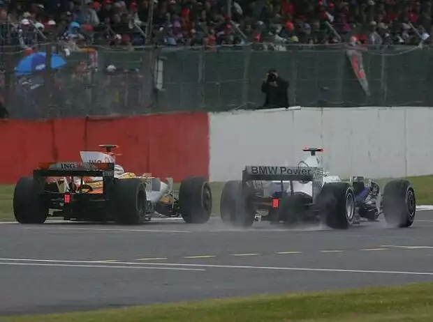 Fernando Alonso und Nick Heidfeld Titel-Bild zur News: Fernando Alonso und Nick Heidfeld