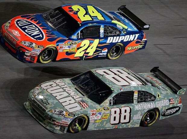 Jeff Gordon Dale Earnhardt Jr.