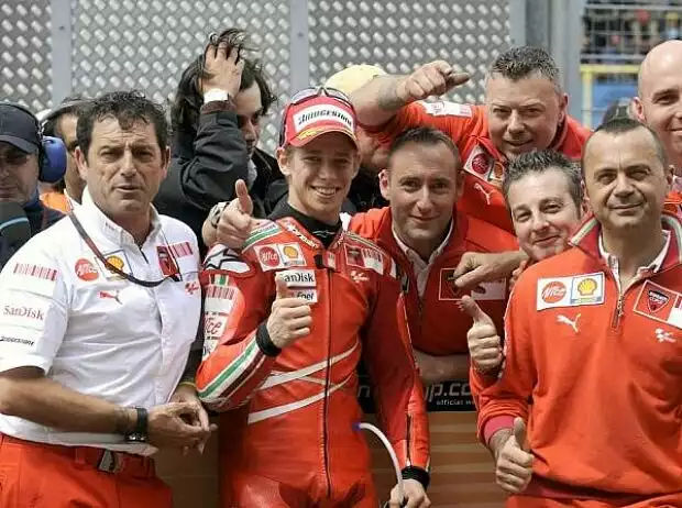 Casey Stoner und Ducati Titel-Bild zur News: Casey Stoner und Ducati