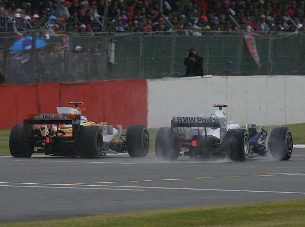 Fernando Alonso und Nick Heidfeld