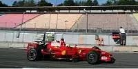 Bild zum Inhalt: Massa spult Ferrari-Programm mit Bestzeit ab