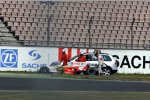 Giancarlo Fisichella (Force India) nach seinem Unfall
