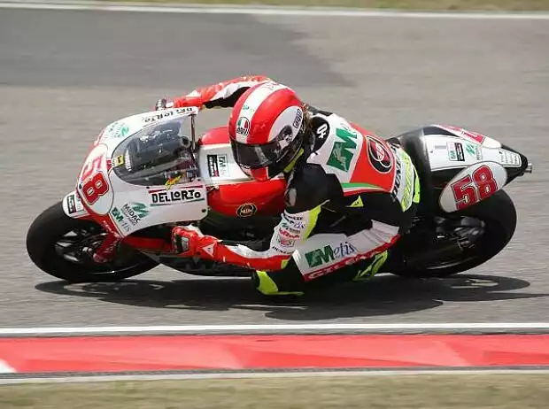 Marco Simoncelli Titel-Bild zur News: Marco Simoncelli