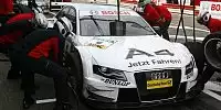 Tom Kristensen beim Probeboxenstopp