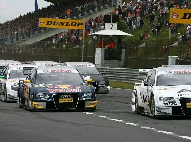 Martin Tomczyk beim Start in Zandvoort Titel-Bild zur News: Martin Tomczyk beim Start in Zandvoort