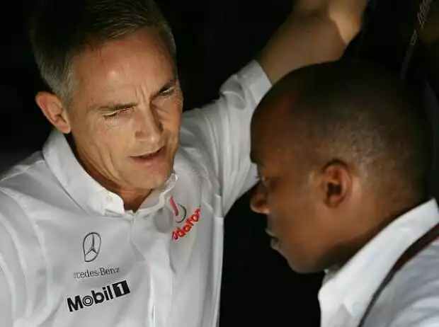 Titel-Bild zur News: Martin Whitmarsh mit Anthony Hamilton