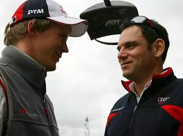 Titel-Bild zur News: Mattias Ekström und Hans-Jürgen Abt