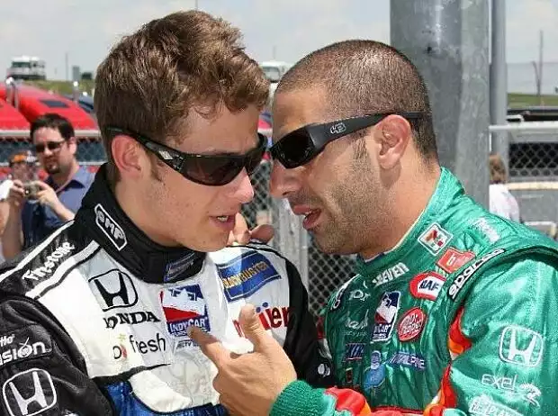 Marco Andretti Tony Kanaan Titel-Bild zur News: Marco Andretti Tony Kanaan