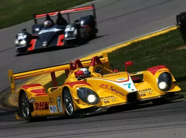 RS Spyder, Penske Racing: Timo Bernhard, Romain Dumas Titel-Bild zur News: RS Spyder, Penske Racing: Timo Bernhard, Romain Dumas