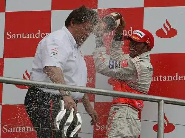 Norbert Haug und Lewis Hamilton Titel-Bild zur News: Norbert Haug und Lewis Hamilton
