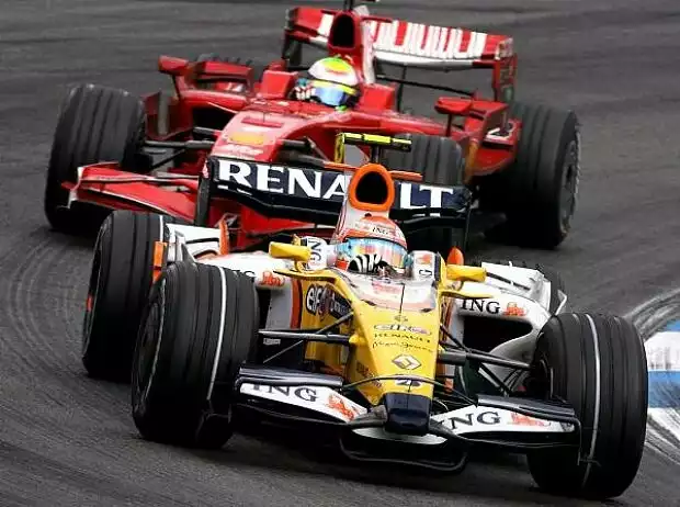 Felipe Massa Nelson Piquet Jr. Titel-Bild zur News: Felipe Massa Nelson Piquet Jr.