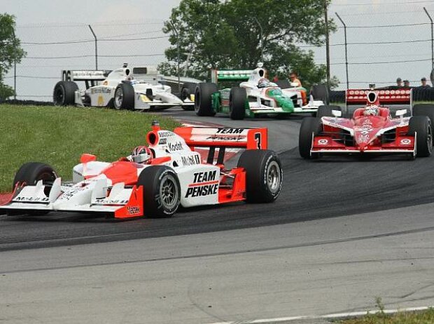 Helio Castroneves Scott Dixon