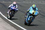 Loris Capirossi (Suzuki) vor Colin Edwards (Tech 3) 