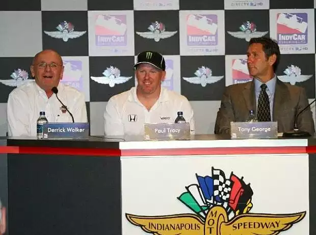 Derrick Walker Paul Tracy Tony George Titel-Bild zur News: Derrick Walker Paul Tracy Tony George