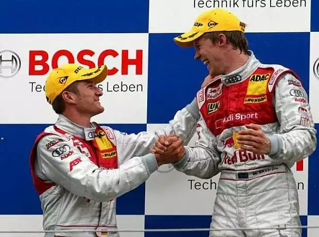 Timo Scheider, mattias Ekström Titel-Bild zur News: Timo Scheider, mattias Ekström