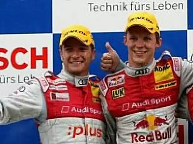 Timo Scheider und Mattias Ekström Titel-Bild zur News: Timo Scheider und Mattias Ekström