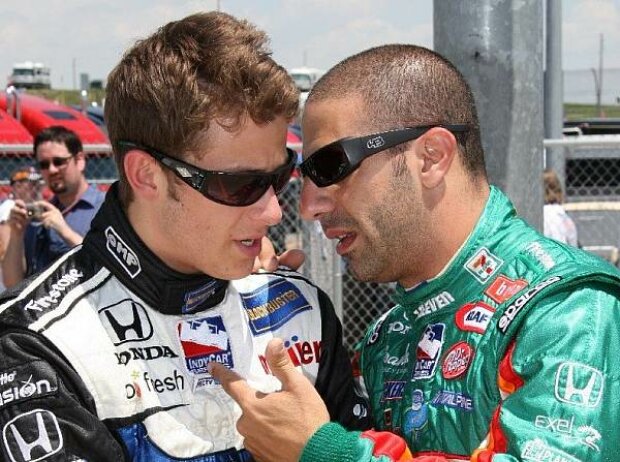 Marco Andretti Tony Kanaan Marco Andretti Tony Kanaan