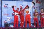  Helio Castroneves Scott Dixon Justin Wilson