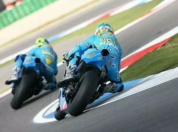 Chris Vermeulen vor Loris Capirossi Titel-Bild zur News: Chris Vermeulen vor Loris Capirossi
