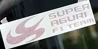 Super Aguri Aufkleber