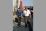 Flavio Briatore (Teamchef) (Renault) und Vijay Mallya (Teameigentümer) (Force India) 