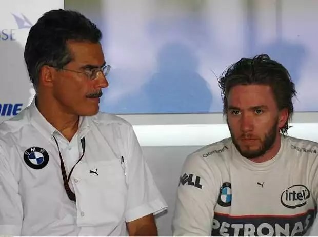 Titel-Bild zur News: Mario Theissen und Nick Heidfeld
